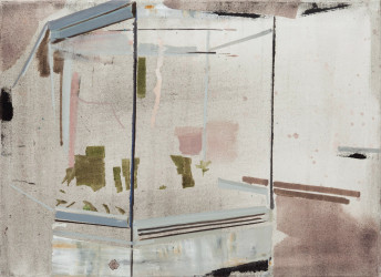 2012_two drunken paintings_55x 40cm_Öl auf Leinwand_oil on canvas_ SilbermannJohanna